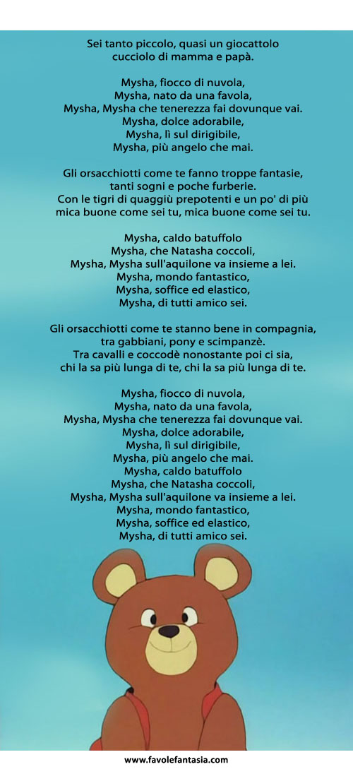 Orsetto_Mysha la sigla