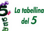tabellina_del_5 filastrocca