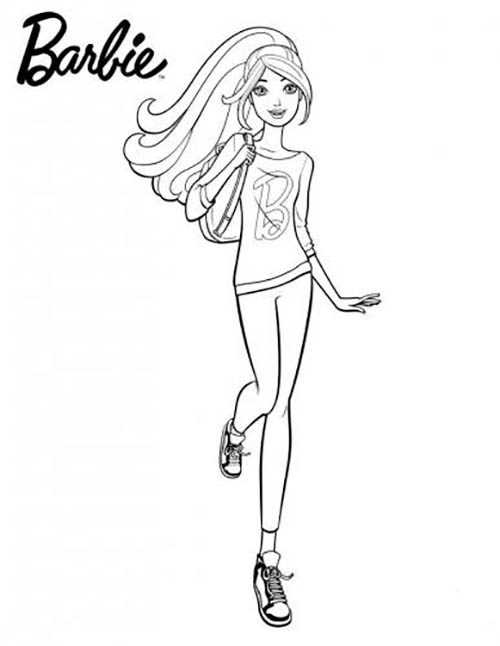 disegno Barbie 2